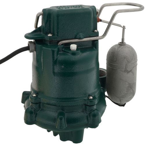 Main product image of M63 Premium Cast Iron Submersible Sump Pump w/ Vertical Float Switch (3/10 HP, 115V, 1 PH)