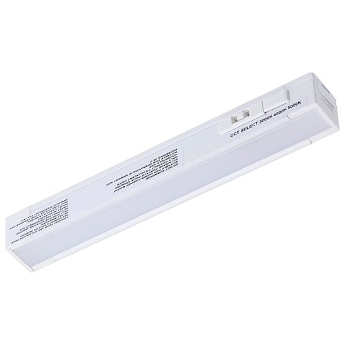 Main product image of 2W 6" LED Under Cabinet, 30K/40K/50K CCT Selectable, White Finish, 120V