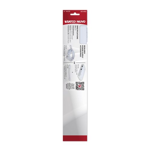 Main product image of 4W 10" LED Under Cabinet, 30K/40K/50K CCT Selectable, White Finish 120V