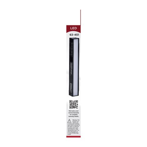 Main product image of 2W 6" LED Under Cabinet, 30K/40K/50K CCT Selectable, Black Finish, 120V