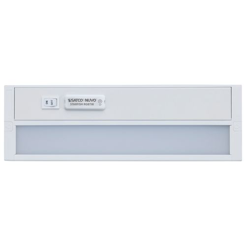 Main product image of 11" LED SMART Starfish RGB and Tunable White Under Cabinet Light White Finish