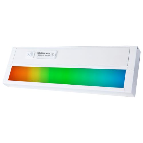 Main product image of 11" LED SMART Starfish RGB and Tunable White Under Cabinet Light White Finish