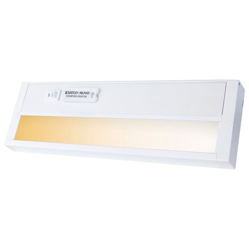 Main product image of 11" LED SMART Starfish RGB and Tunable White Under Cabinet Light White Finish
