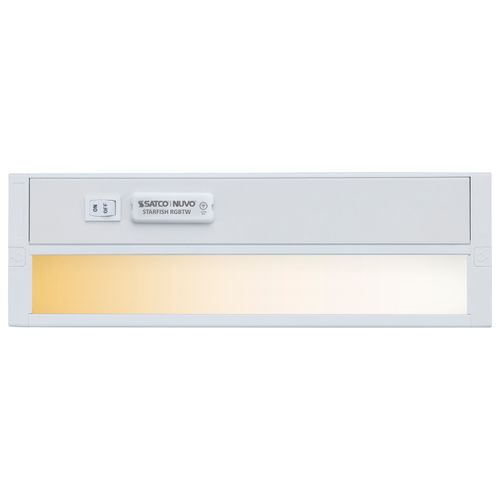 Main product image of 11" LED SMART Starfish RGB and Tunable White Under Cabinet Light White Finish