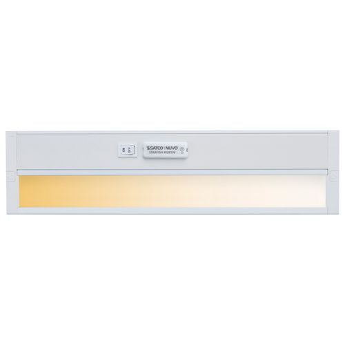 Main product image of 14" LED SMART Starfish RGB and Tunable White Under Cabinet Light White Finish
