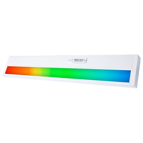 Main product image of 22" LED SMART Starfish RGB and Tunable White Under Cabinet Light White Finish