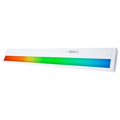Main product image of 28" LED SMART Starfish RGB and Tunable White Under Cabinet Light White Finish