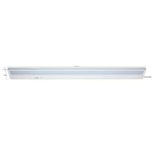 Main product image of 34" LED SMART Starfish RGB and Tunable White Under Cabinet Light White Finish