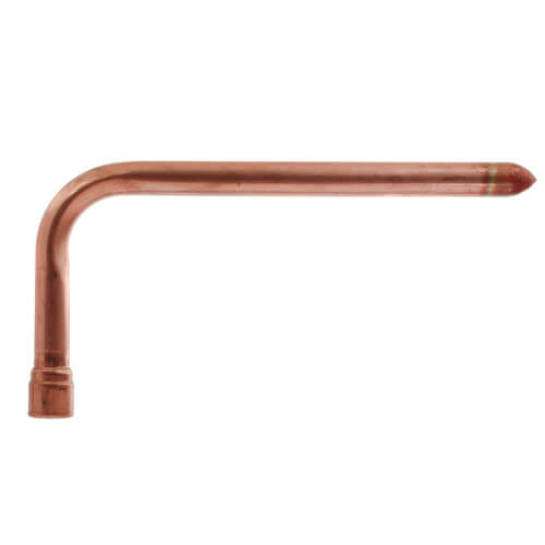 3/4" CPVC Socket Metalhead Copper Stub Out Elbow (6" x 12")