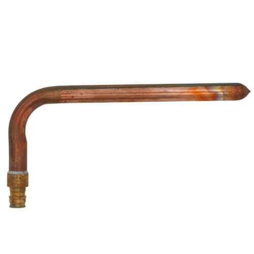 1/2" Expansion PEX PowerPEX Copper Stub Out Elbow (4" x 8")
