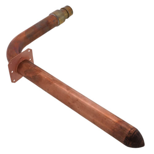 Main product image of 1" Expansion PEX Brass x 1" Copper Stub Elbow (6" x 12")