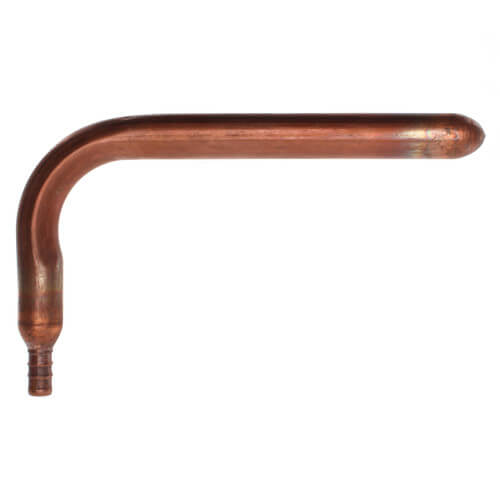 3/8" PowerPEX Copper Stub Out Elbow (3-1/2" x 6")