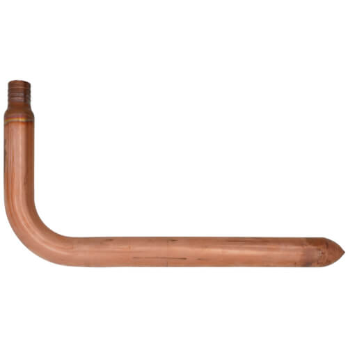 1" PowerPEX Copper Stub Out Elbow (6" x 12")