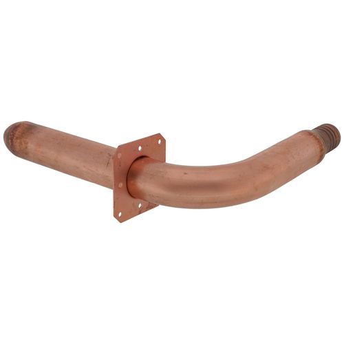 Main product image of 1" PowerPEX Crimp Copper Stub Out Elbow w/ Ear (6" x 8")