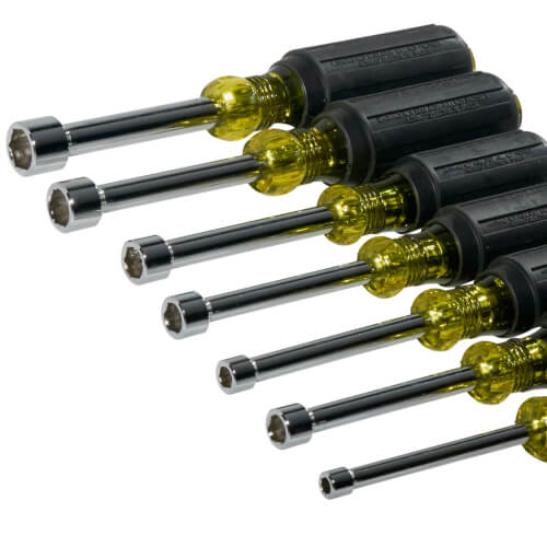 Main product image of Nut Driver Set, 3" Shafts, Cushion-Grip, 7 Piece