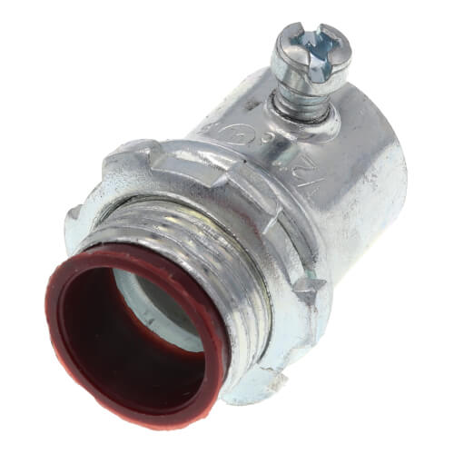 631SI Southwire 631SI 1/2" Steel EMT Set Screw Connector w/ Insulated Throat