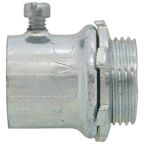 Main product image of 3/4" Steel EMT Set Screw Connector