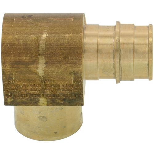 Main product image of 3/4" Expansion PEX x 3/4" Female Sweat Brass Elbow Adapter (Lead Free)
