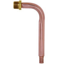 1/2" PEX Crimp x MIP Swivel Tub/Shower Connector (3" x 6")