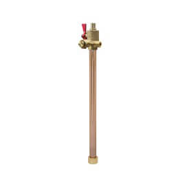 Main product image of 18" Length, 3/4" FIP Swivel Inlet x 3/4" Expansion PEX Valve w/ 3/8" Compression Thermal Expansion Relief (No Lead)