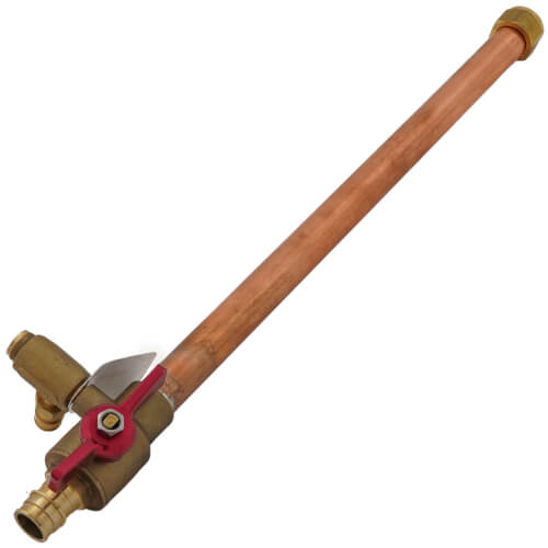 Main product image of 18" Length, 3/4" FIP Swivel Inlet x 3/4" Expansion PEX Valve w/ 1/2" Expansion PEX Thermal Expansion Relief (No Lead)