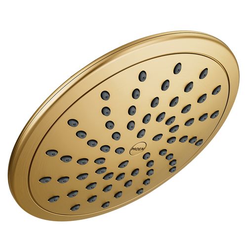 Main product image of Brushed Gold 1 Function 8" Diameter Spray Head Eco-performance Rainshower, 6345EPBG