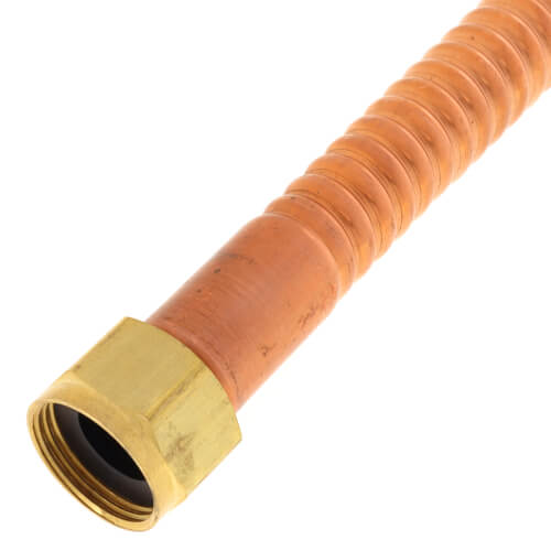 Main product image of 3/4" PEX x 3/4" FIP Swivel Straight Corrugated Hose Water Heater Connector (18" Length)