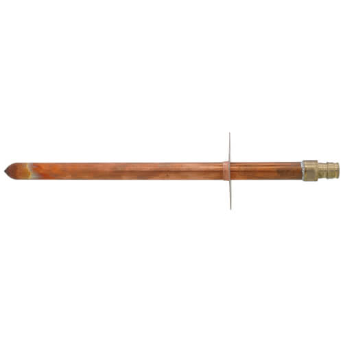 1/2" Expansion PEX x 1/2" Copper Straight Stub w/ Ear (12")