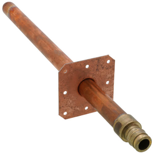 1/2" Expansion PEX x 1/2" Copper Straight Stub w/ Ear (12")