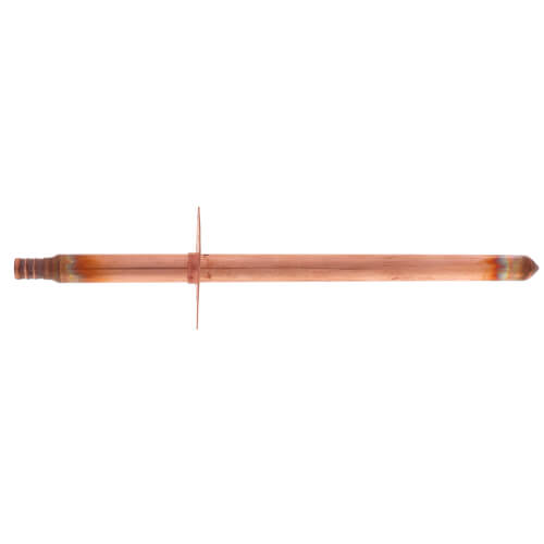 Main product image of 1/2" PEX Crimp x Bracketed Spin Closed Copper Stub Out Bullet (12" Length)