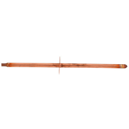 1/2" PEX Crimp x Bracketed Spin Closed Copper Stub Out Bullet (18" Length)