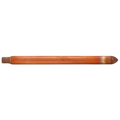 Main product image of 3/4" PEX Crimp x Spin Closed Copper Stub Out Bullet (8" Length)