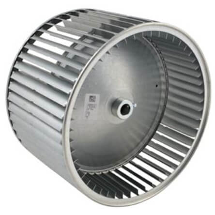 Main product image of 15" x 9-1/2" CCW Blower Wheel w/ 1" Bore, 63F09