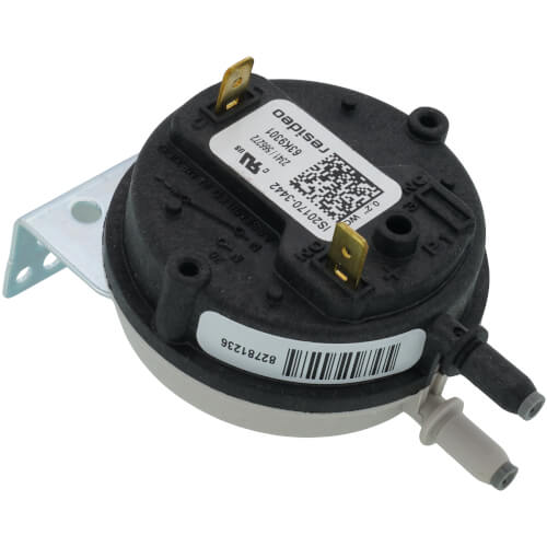 0.20"WC Dual 1/4" Barb Connection SPST Pressure Switch