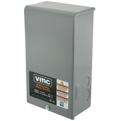 Main product image of RLcb05-230 1/2-hp 230v Vmc Control Box For Submersible Well Pump, Grey, 640189
