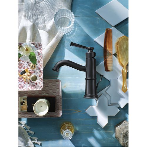 Main product image of Belfield One-handle High Arc Bathroom Faucet (Matte Black), 6402BL