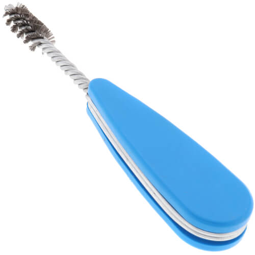 1/2" OD Double Spiral Straight Wire Refrigeration Brush