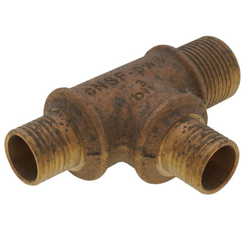 1" x 3/4" x 3/4" PEX Press Reducing Tee