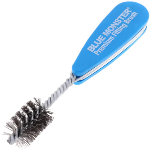 7/8" OD Double Spiral Straight Wire Refrigeration Brush