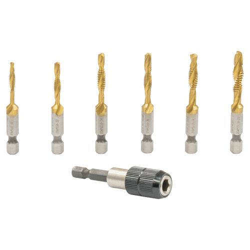 Main product image of Drill/Tap Bit Kit for Stainless Steel, Standard (7 Piece)