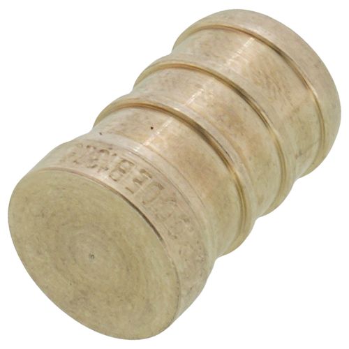 Main product image of 1/2" PEX Crimp Brass Plug (Lead Free)