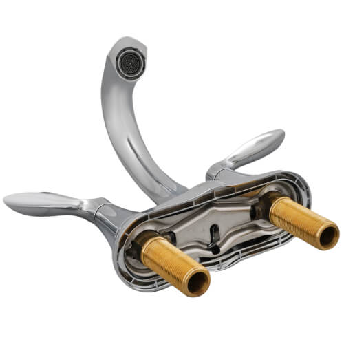 6410 Moen 6410 Eva TwoHandle High Arc Bathroom Faucet (Chrome)