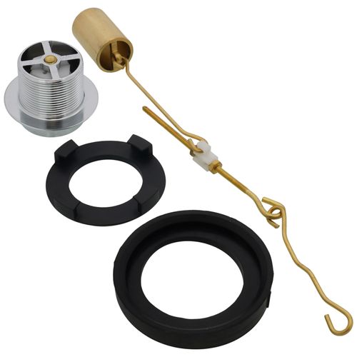 Main product image of AB&A Brass Waste & Overflow Kit, 20 Gauge w/ Tip Toe Stopper