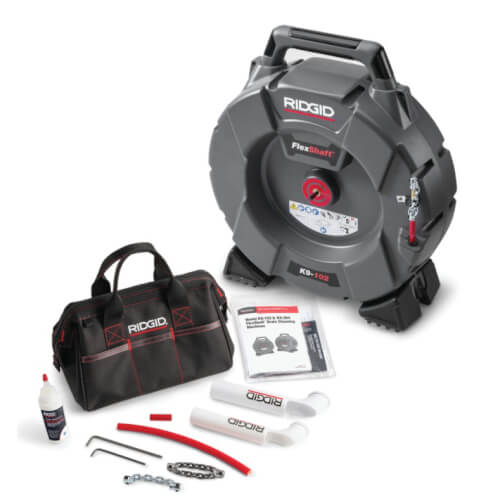 64263 RIDGID 64263 K9102 FlexShaft Drain Cleaning Machine for 11/