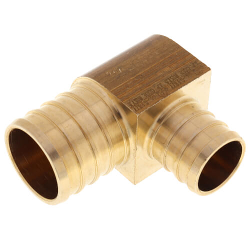 Main product image of 1" x 3/4" PEX Brass 90 Elbow (Lead Free)