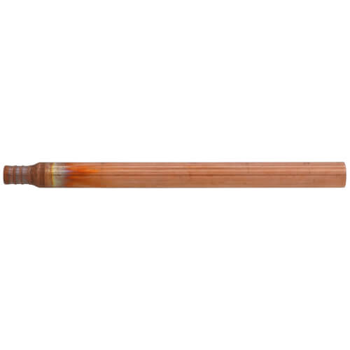 1/2" PEX Crimp x Open End Copper Stub Out Bullet (8" Length)
