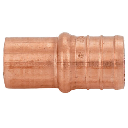 PowerPEX 3/4" PEX x 1/2" Male Sweat Copper Fitting Straight Adapter, Lead Free