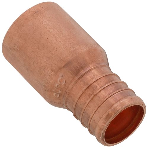 Main product image of PowerPEX 1" PEX x 1" Male Sweat Copper Fitting Straight Adapter (Lead Free)