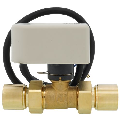 Main product image of 1" Sweat Two-Way Motorized Ball Zone Valve