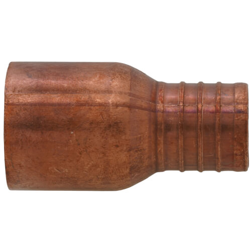 PowerPEX 1" PEX x 1" Female Sweat Copper Pipe Straight Adapter (Lead Free)